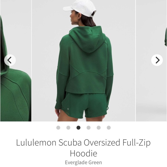 NEW with tags! Lululemon Scuba Oversized Full-Zip Hoodie
Everglade Green XL/XXL - Picture 8 of 8